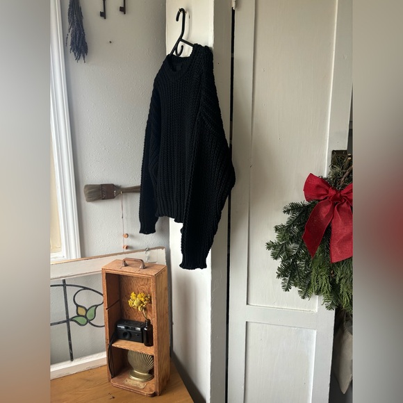 Babaà no 18 black cotton knit jumper, brand new! - Picture 4 of 8